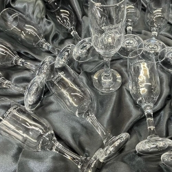 Taça de vidro 
